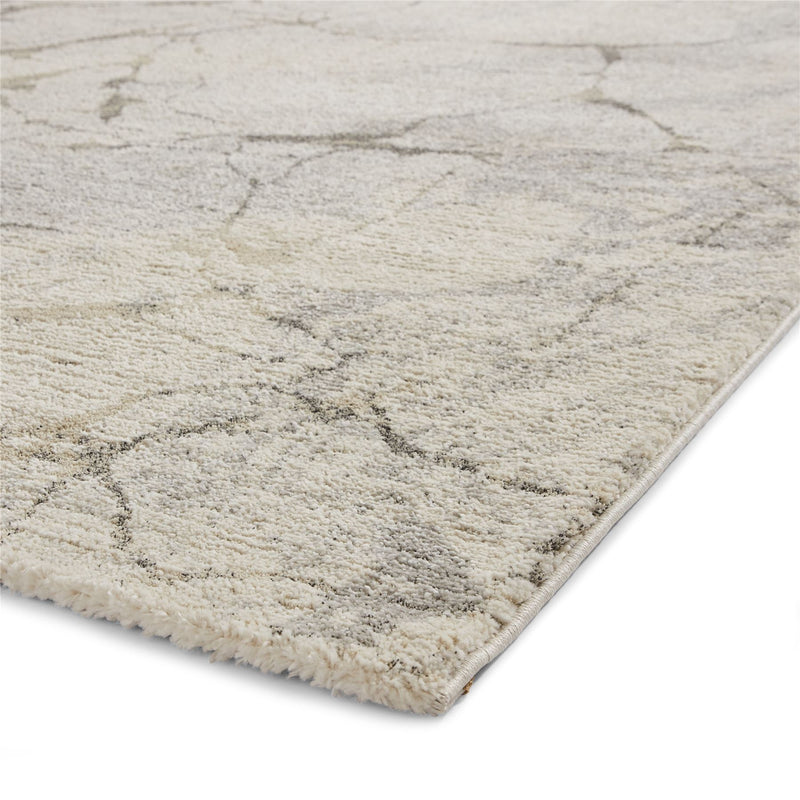 Geneva 1614 Berber Textured Abstract Rugs in Silver Grey