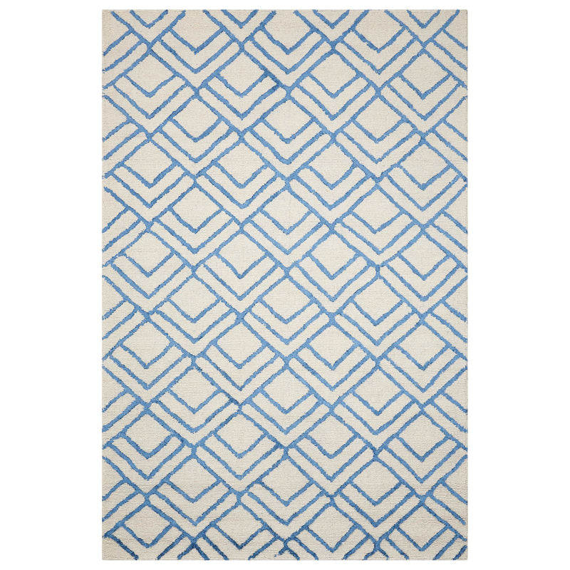 Strata Rugs STT06 in Ivory and Navy