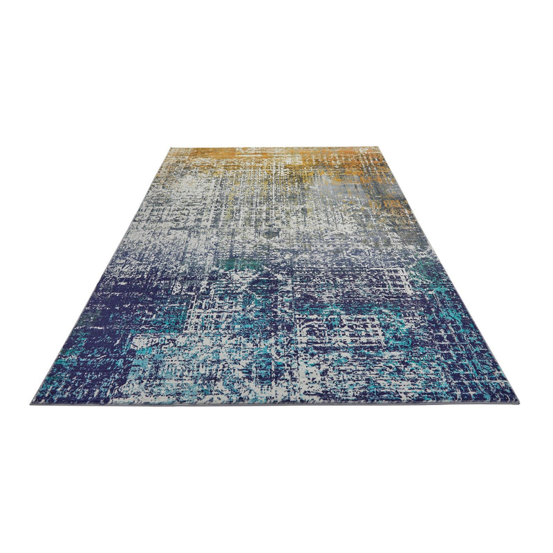 Concept Looms Lux Washable LUX06 Rugs in Blue Copper