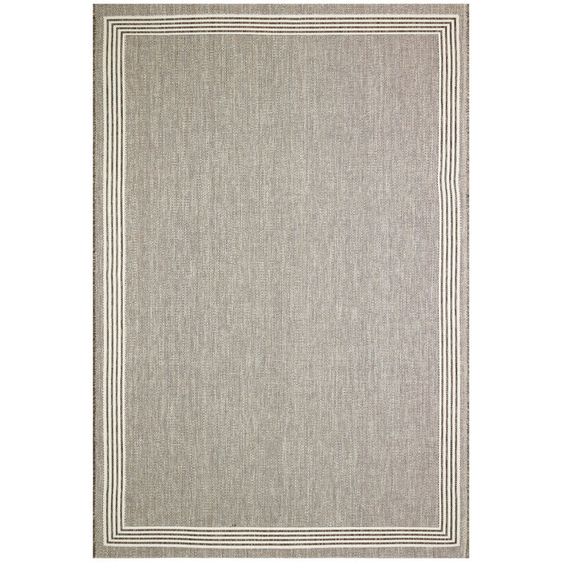 Concept Looms Terrazzo TRZ02 Indoor Outdoor Rugs in Earth Brown