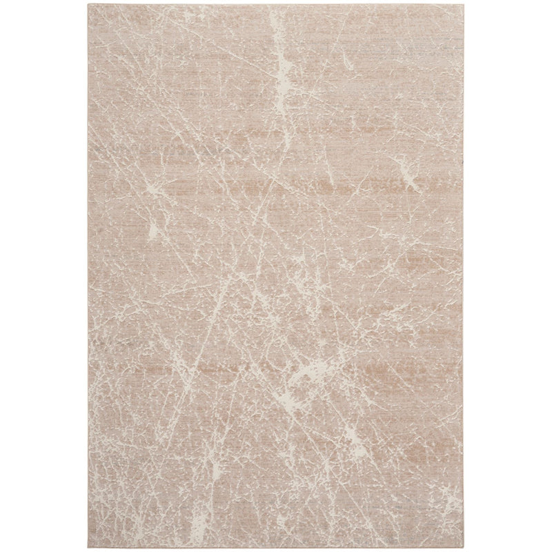 Nourison Exhale Abstract Rugs EXL02 in Moca Ivory