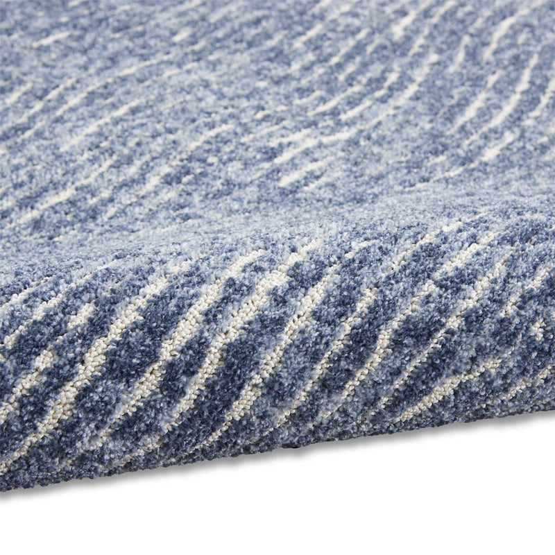 Calvin Klein Designer Rugs CK90 Tidal in Blue