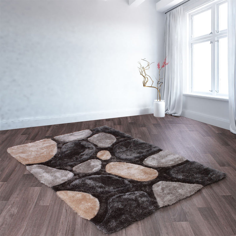 Stepping Stones Rugs in Grey Mix