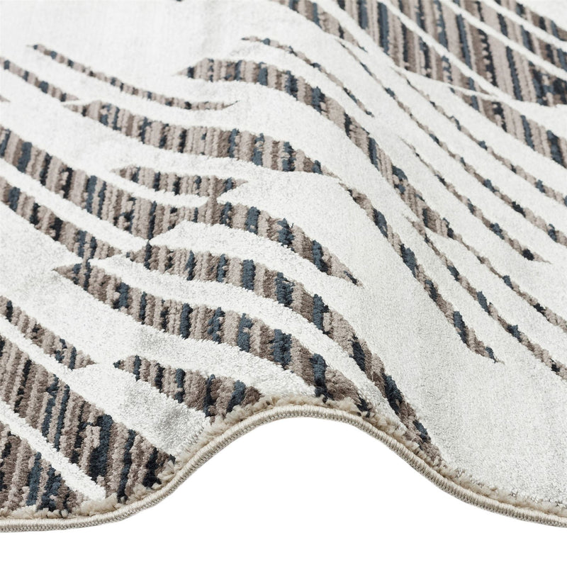 Onyx ONX10 Abstract Rugs in Grey