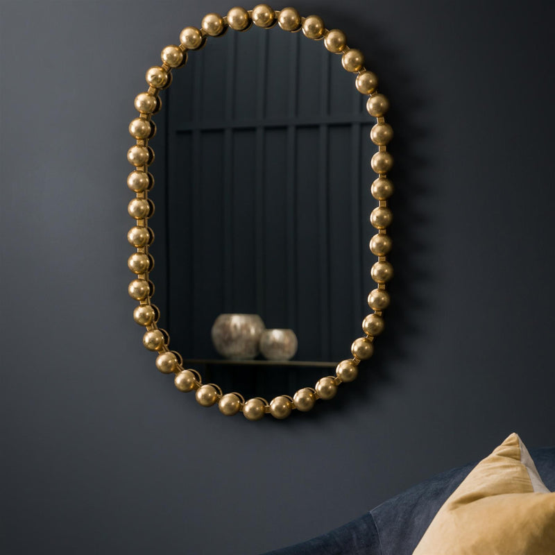 Eamon Mirror in Gold