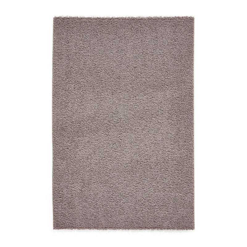 Bali 950 Modern Washable Plain Shaggy Rugs in Grey