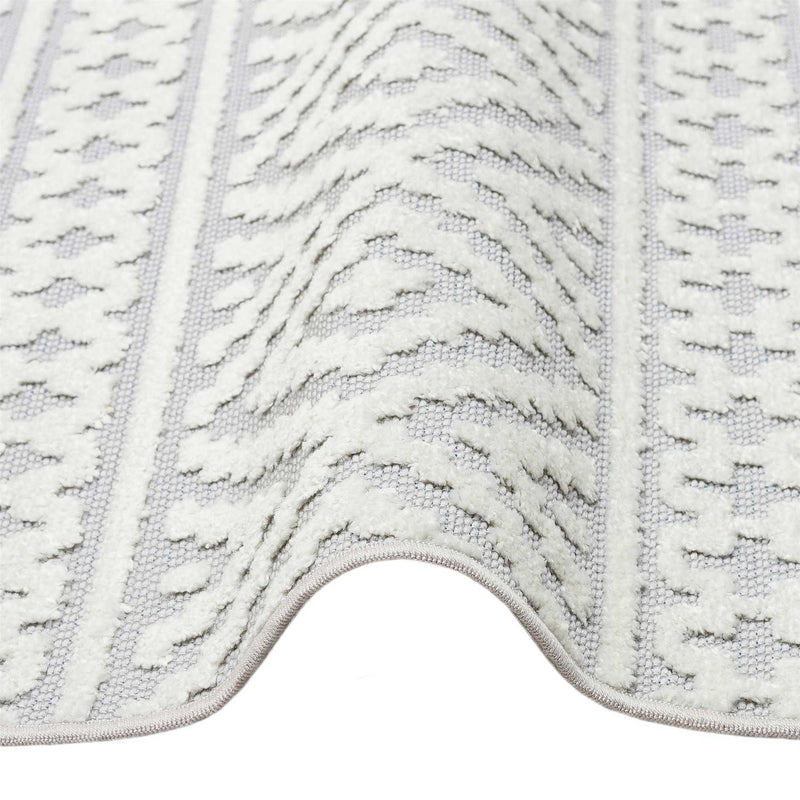 Jazz Jaz06 Indoor Outdoor Rugs in Silver Grey