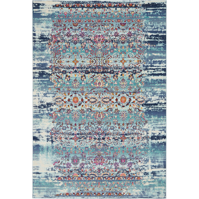 Vintage Kashan Rugs VKA02 by Nourison in Blue