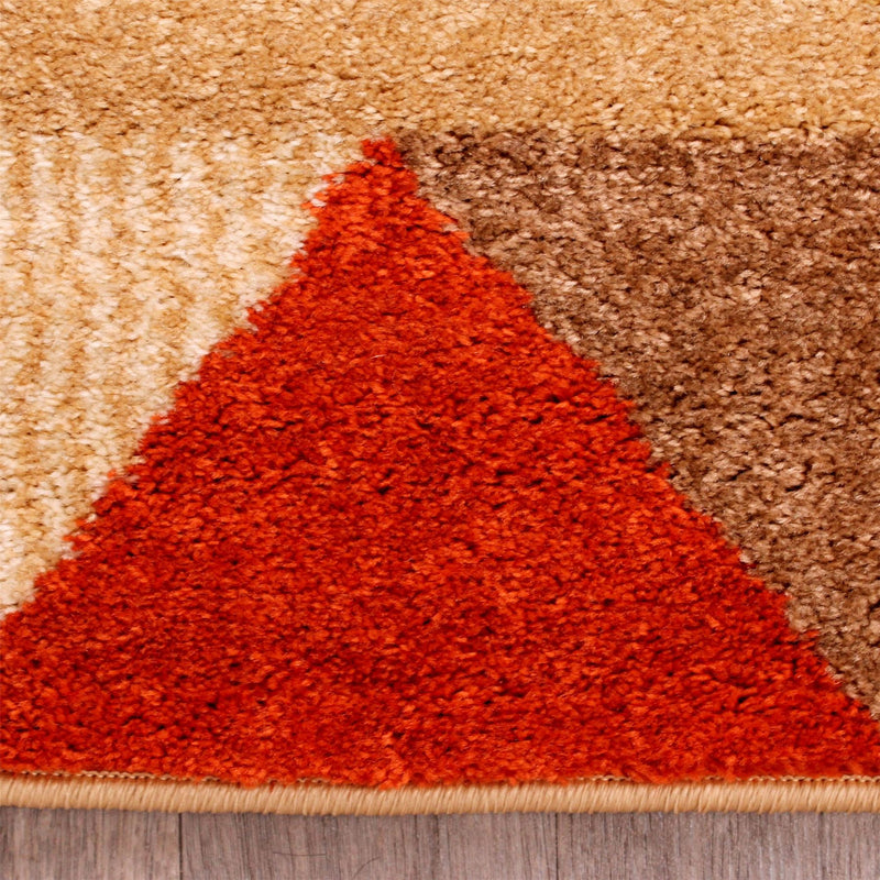 Spirit Triangle in Ochre Terracotta