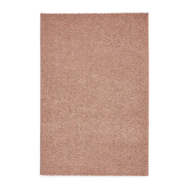 Bali 950 Modern Washable Plain Shaggy Rugs in Rose Pink