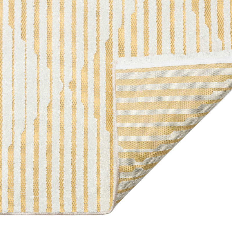 Jazz Jaz12 Indoor Outdoor Rugs in Amber Yellow