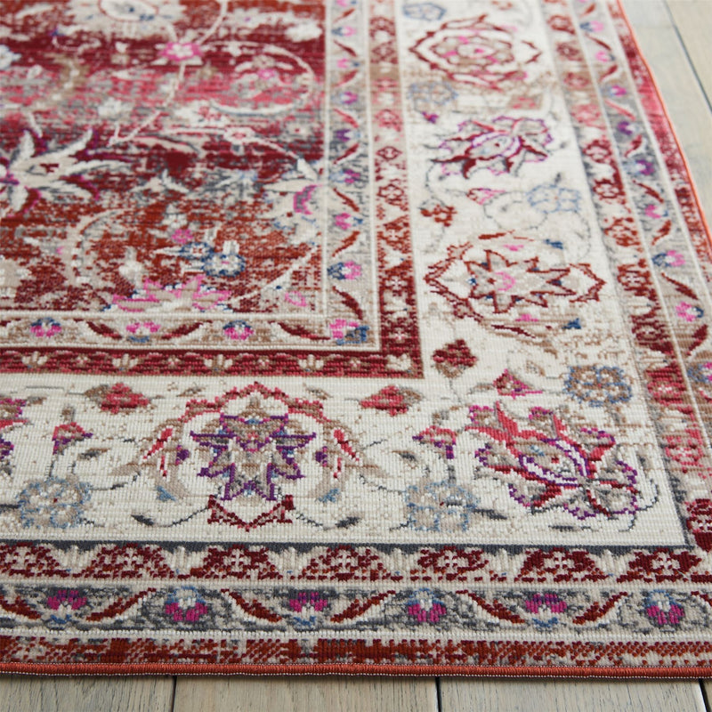 Vintage Kashan Runners VKA01 by Nourison in Red