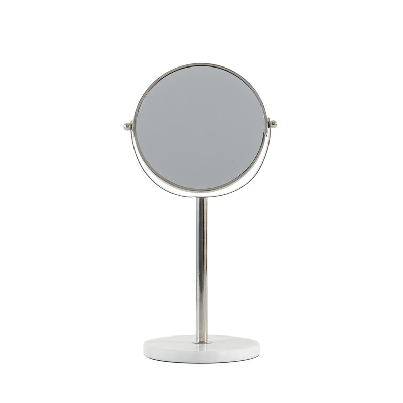 Seraphina Vanity Mirror in White Gold