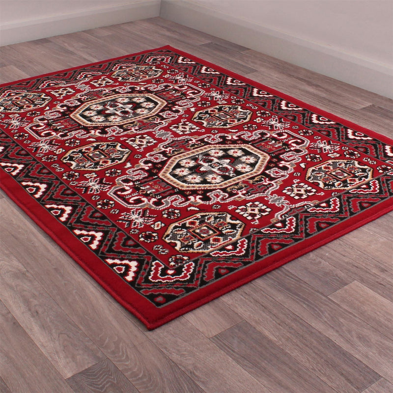 Kayo Rugs in Red by Rugstyle