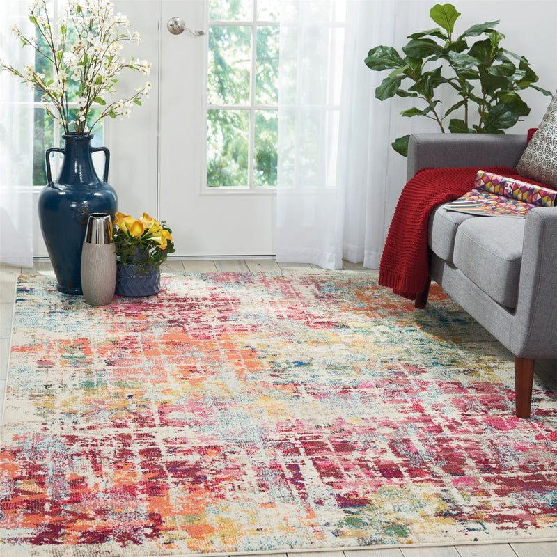 Celestial Modern Abstarct Rugs CES13 PNMTC by Nourison