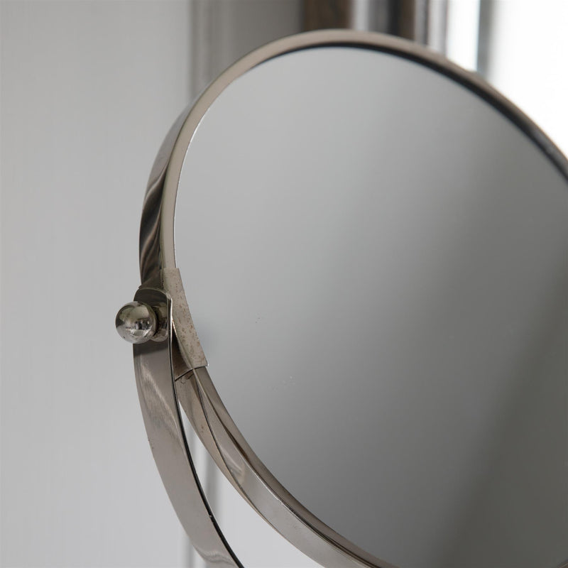 Seraphina Vanity Mirror in White Gold