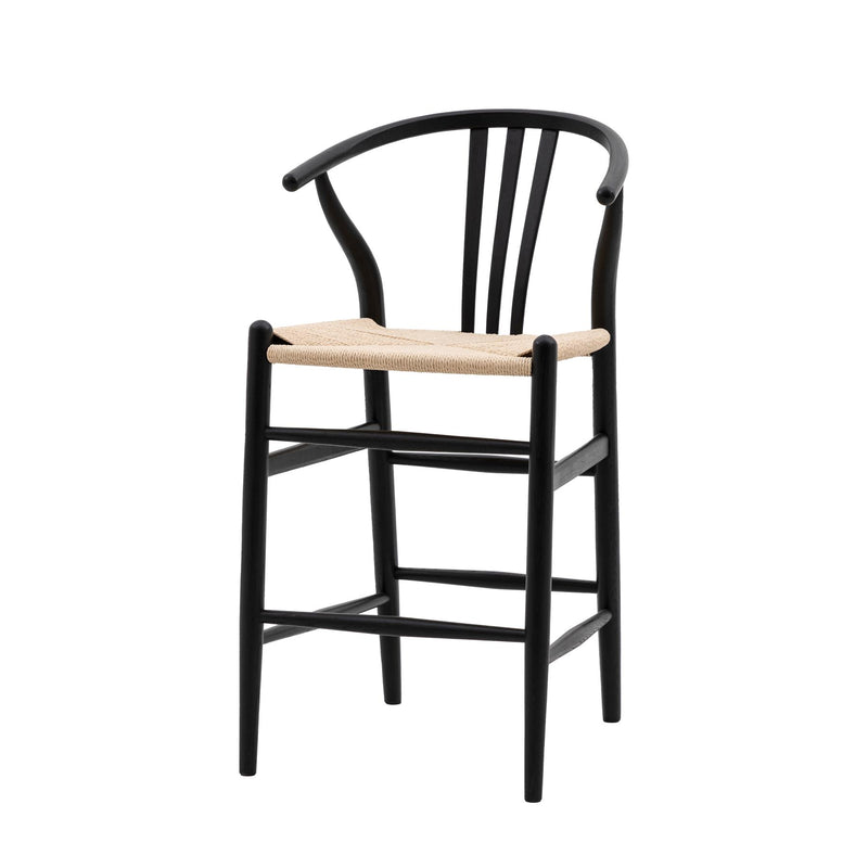 Houston Bar Stool in Black (2pk)