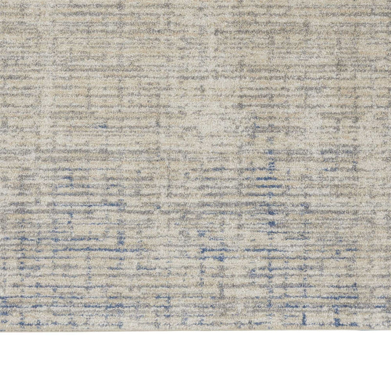 Calvin Klein Abstract Designer Rugs CK001 River Flow RFV04 in Beige Grey Blue