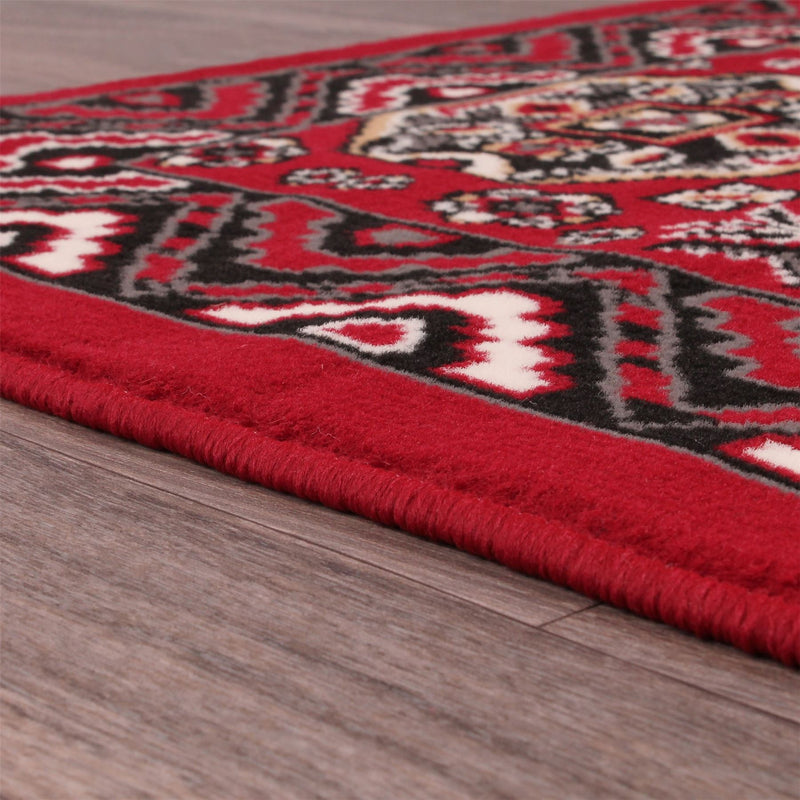 Kayo Rugs in Red by Rugstyle