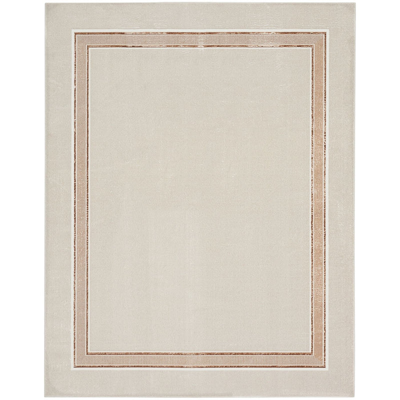 Glitz GLZ08 Geometric Rugs by Nourison in Ivory Cream