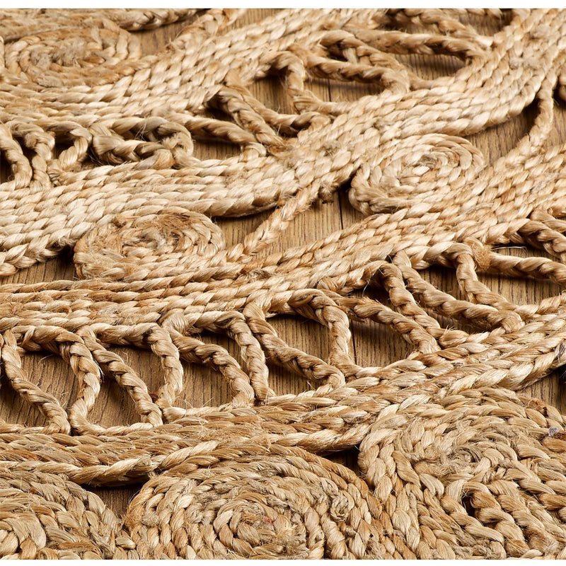 Zarla Rugs Jute in Natural