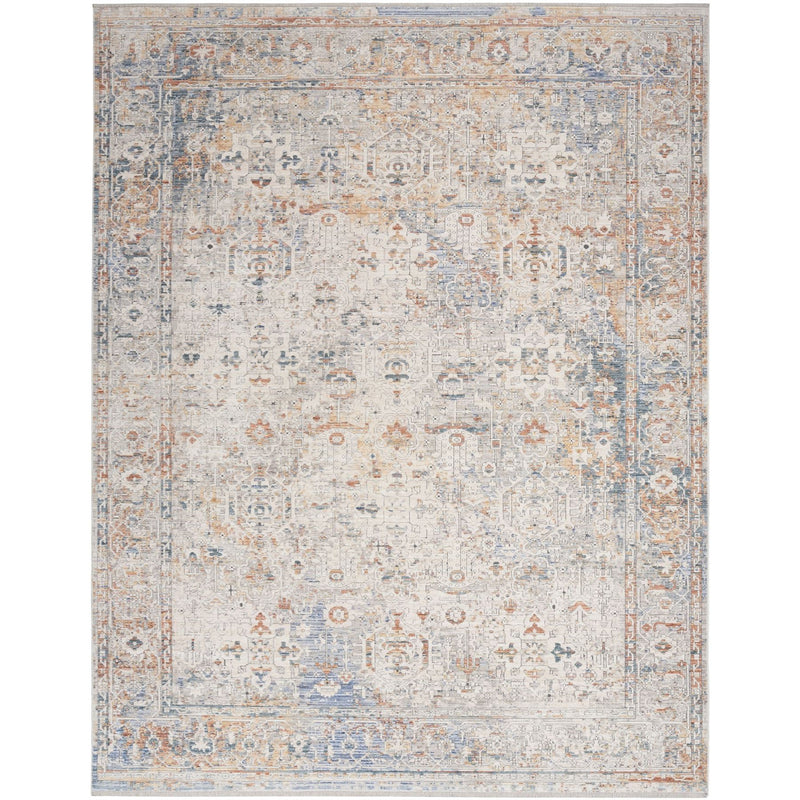 Elegant Heirlooms ELH03 Traditional Persian Rugs by Nourison in Ivory White