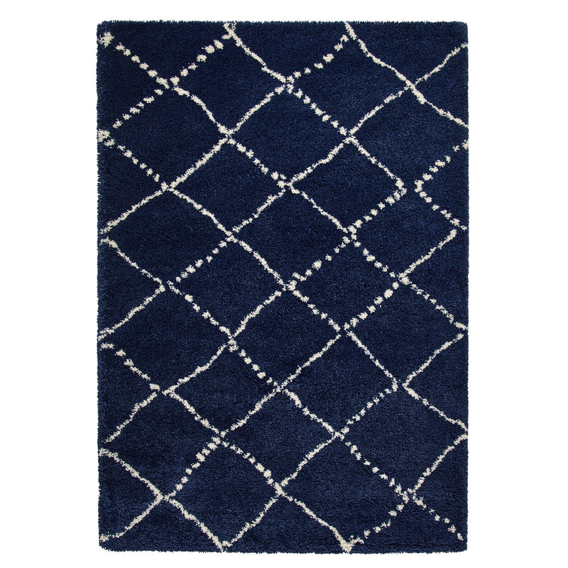 Royal Nomadic 5413 Rugs in Navy Blue