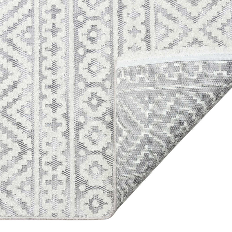 Jazz Jaz06 Indoor Outdoor Rugs in Silver Grey