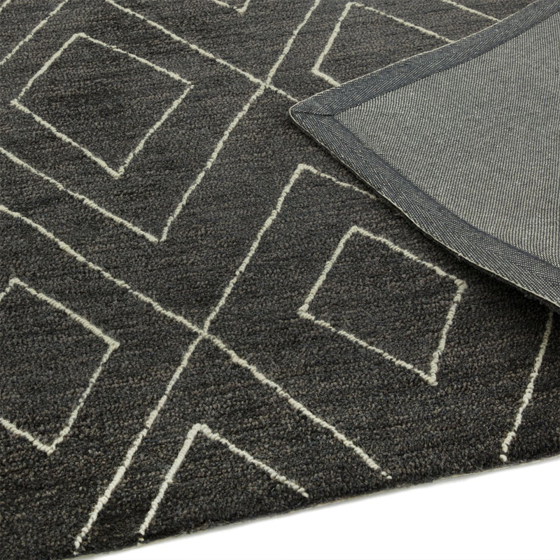 Nomad NM01 Rugs in Dark Grey