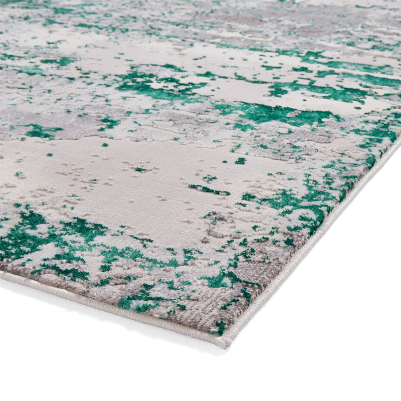 Artemis B9289A Modern Abstract Textured Rugs in Green