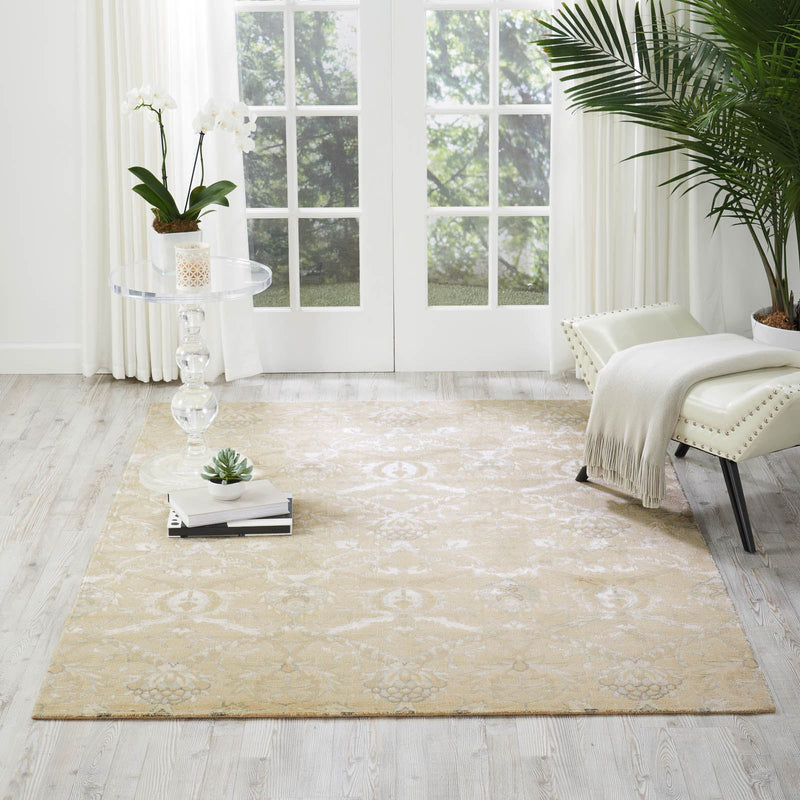 Nourison Luminance Rugs LUM07 in Cream