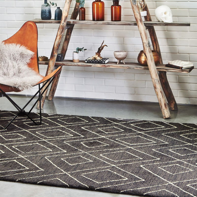 Nomad NM01 Rugs in Dark Grey