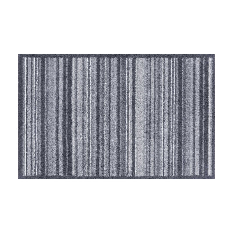 Stripe Doormats in Slate Grey by Turtlemat