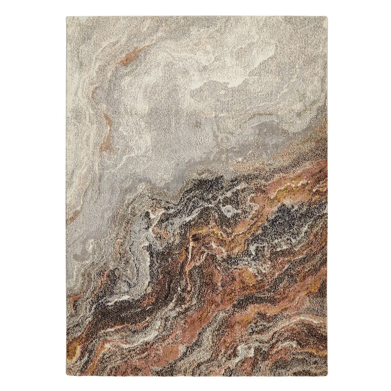 Concept Looms Amara AMA101 Marble Rugs in Ivory Grey Taupe