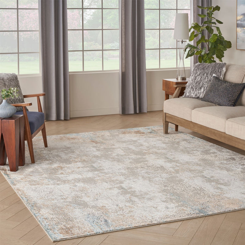 Glitz GLZ05 Abstract Distressed Rugs by Nourison in Multi