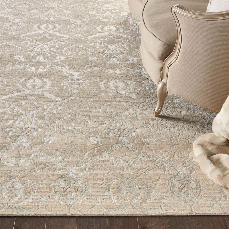 Nourison Luminance Rugs LUM07 in Cream