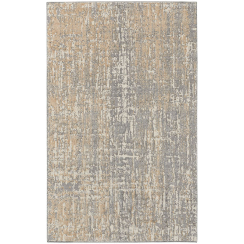 CK005 Enchanting ECH04 Rug by Calvin Klein in Grey Beige