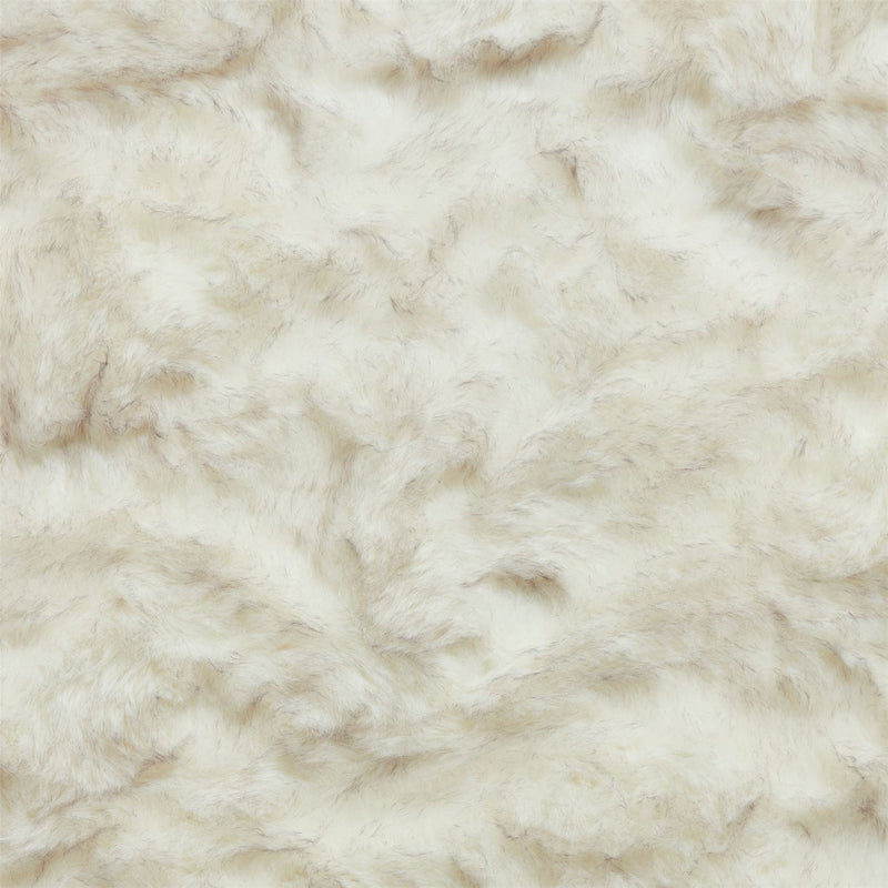 Polar Plush Soft Plain Textured Shaggy Rugs in White Grey