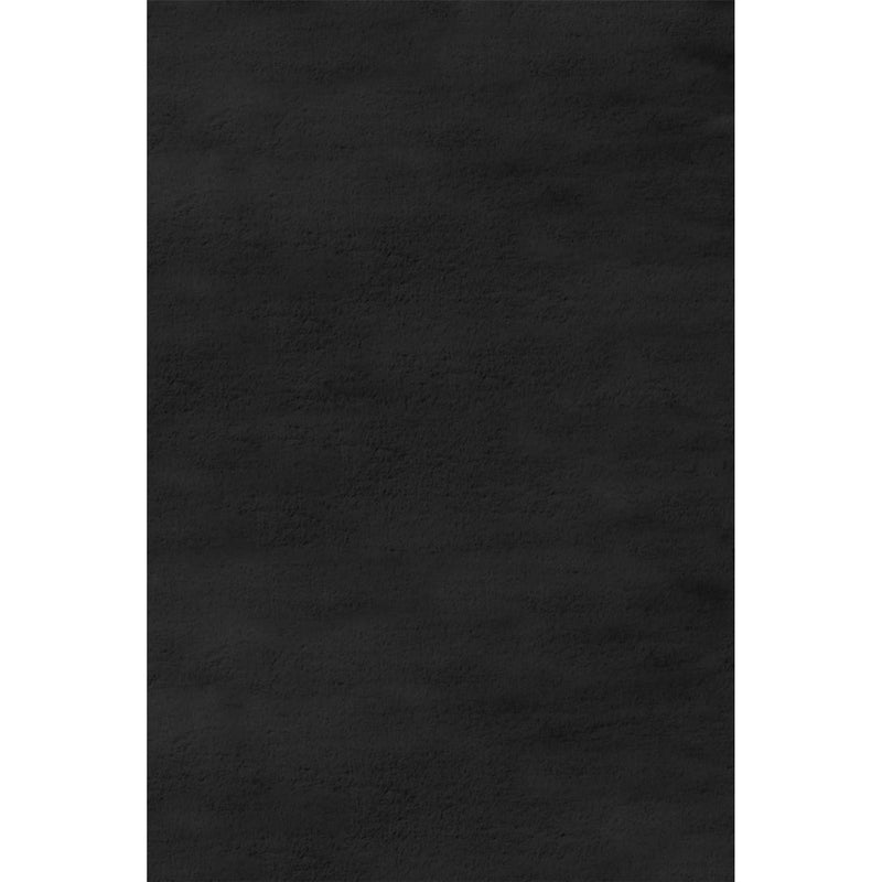 Luxe Faux Fur Rug in Charcoal Grey