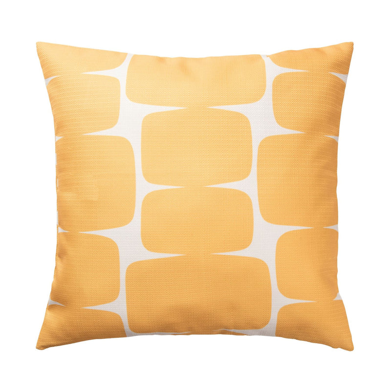 Lohko Indoor Outdoor Cushion 625806 by Scion in Honey Yellow