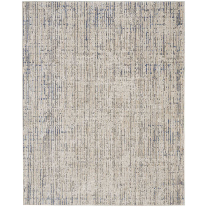 Calvin Klein Abstract Designer Rugs CK001 River Flow RFV04 in Beige Grey Blue