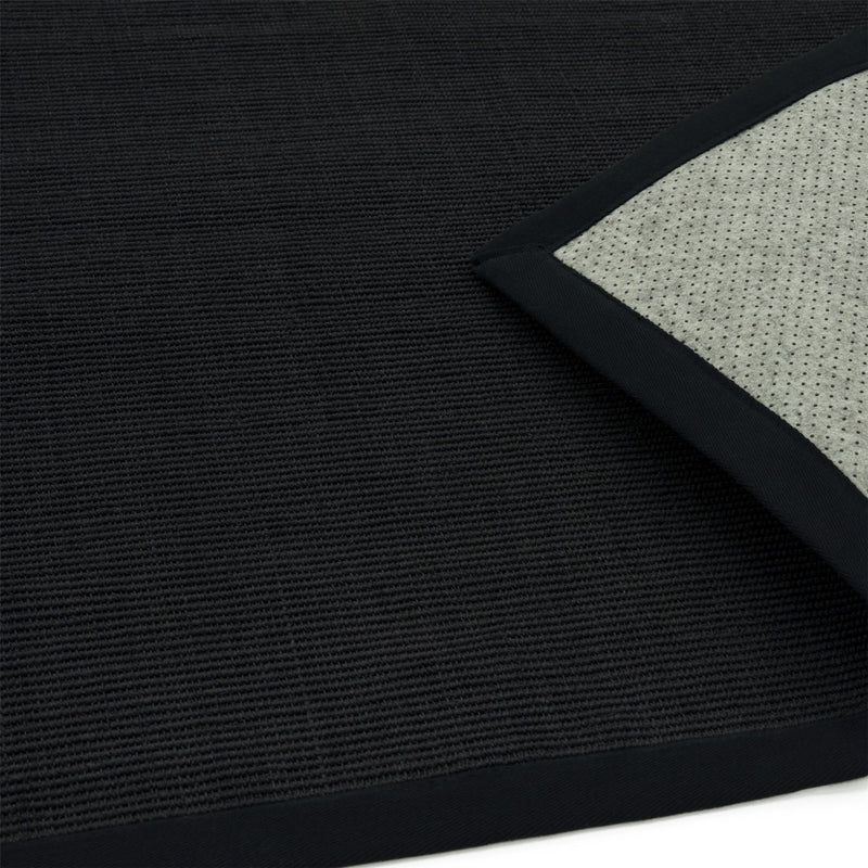 Sisal in Plain Black