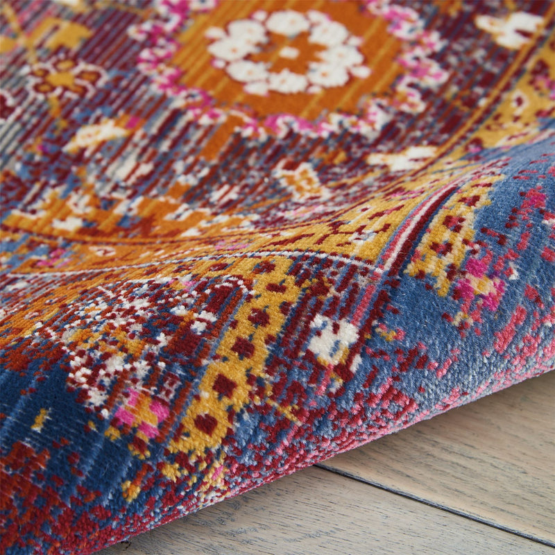 Vintage Kashan Runners VKA03 by Nourison in Red Multi