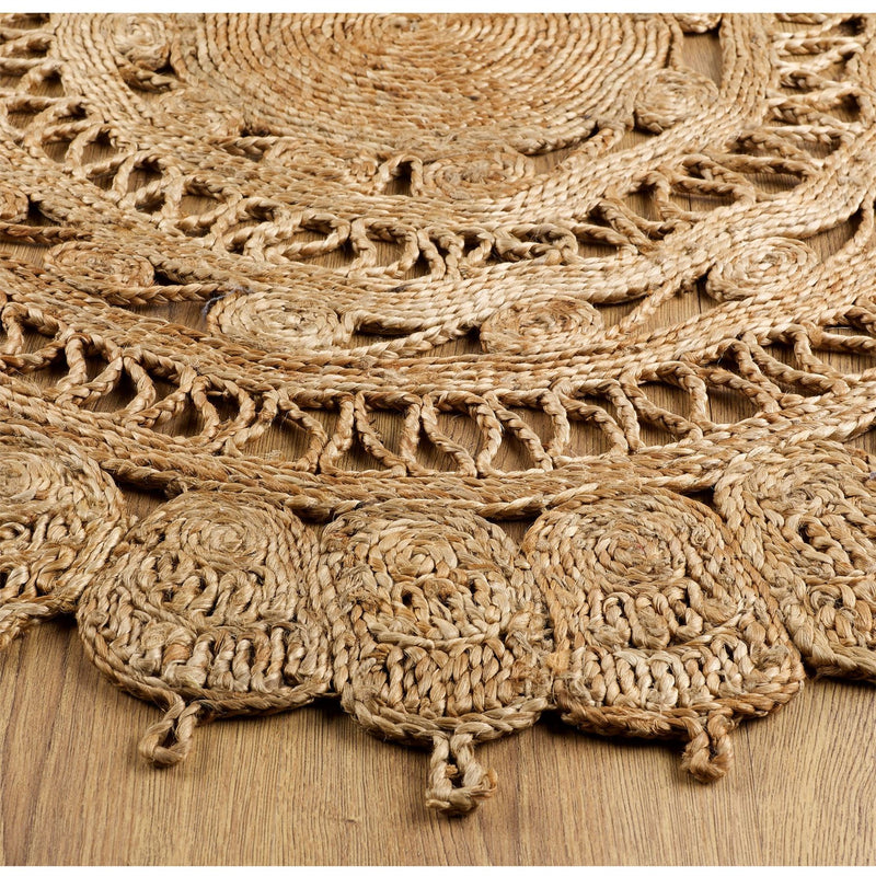 Zarla Rugs Jute in Natural