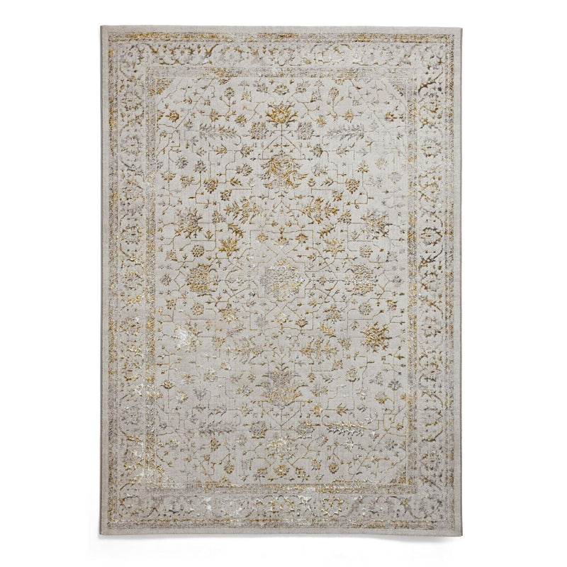 Creation 50112 Traditional Motif Rugs in Grey Gold