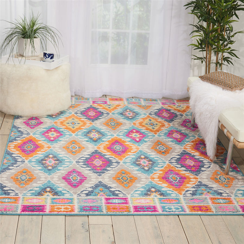 Passion Multi-coloured Rugs PSN02