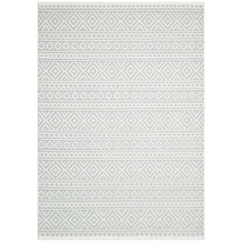 Jazz Jaz06 Indoor Outdoor Rugs in Silver Grey