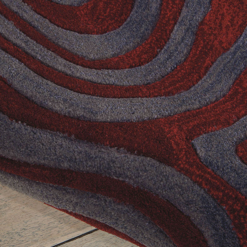 Contour Rugs CON24 Sangria