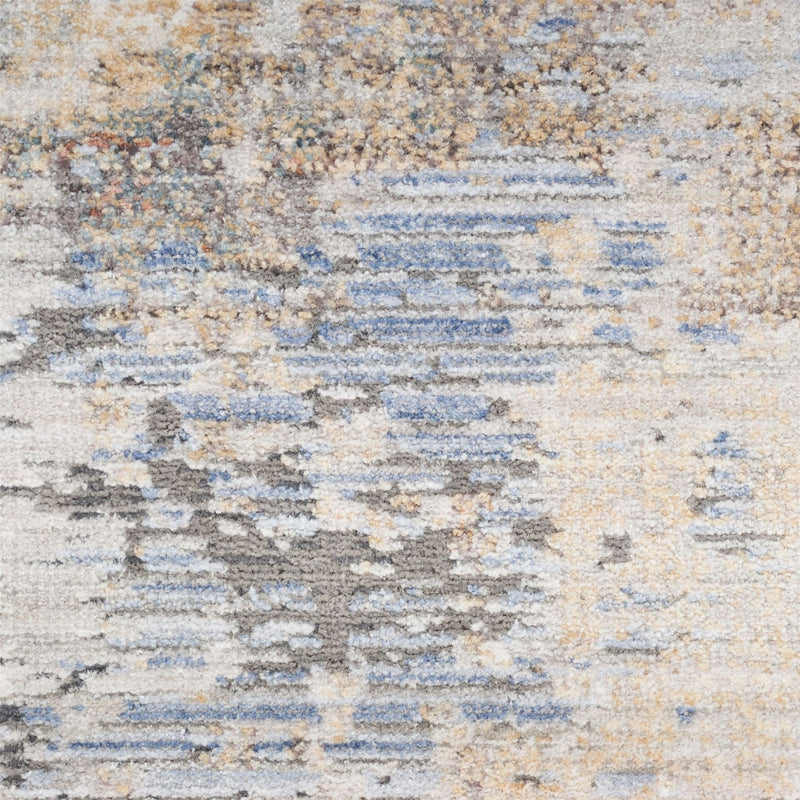 Abstract Hues ABH01 Rugs by Nourison in Grey Blue