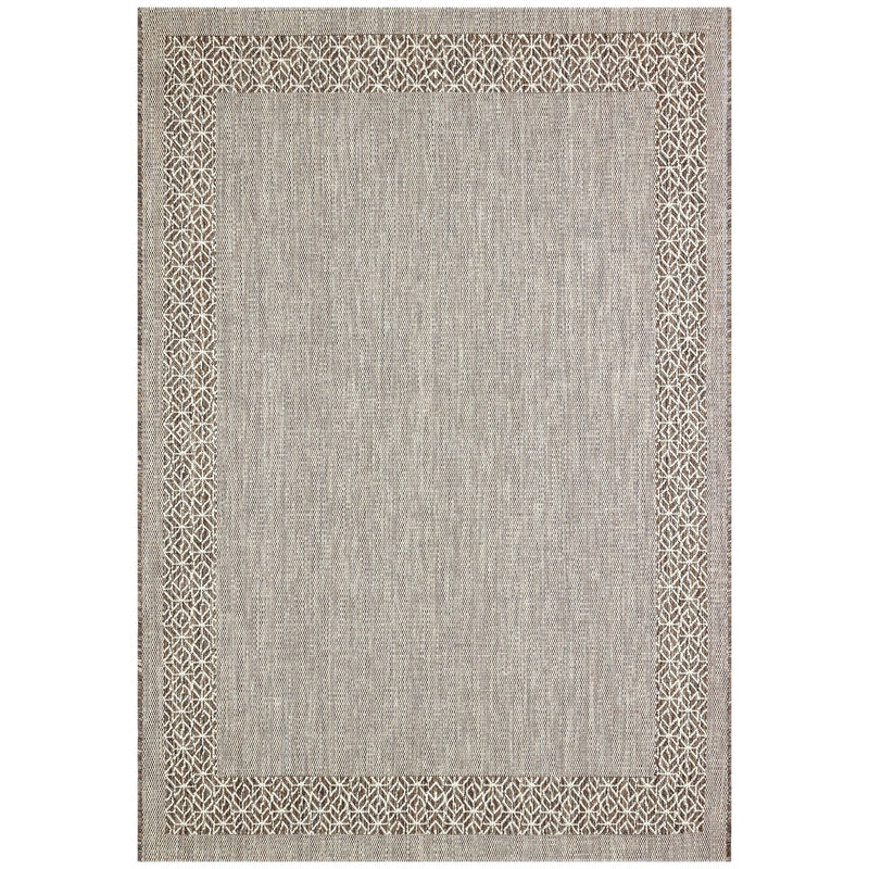 Concept Looms Terrazzo TRZ01 Indoor Outdoor Rugs in Earth Brown